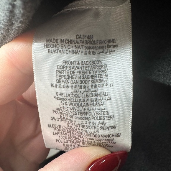 BCBGMaxAzria Gray Coat - Size M - Picture 8 of 17